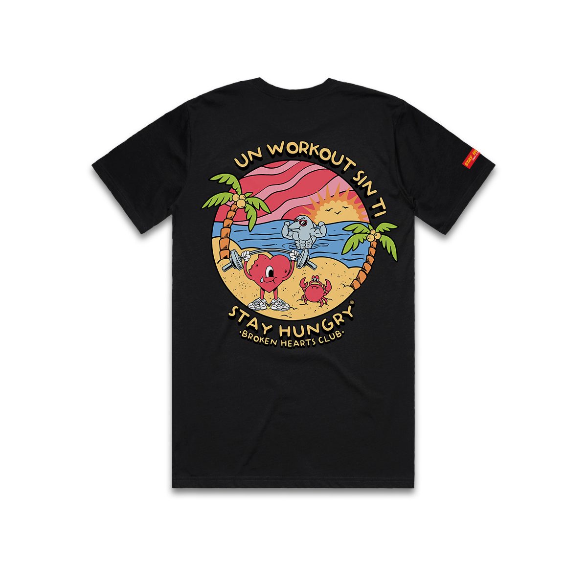 UN WORKOUT SIN TI - Premium Regular Tee (Black)