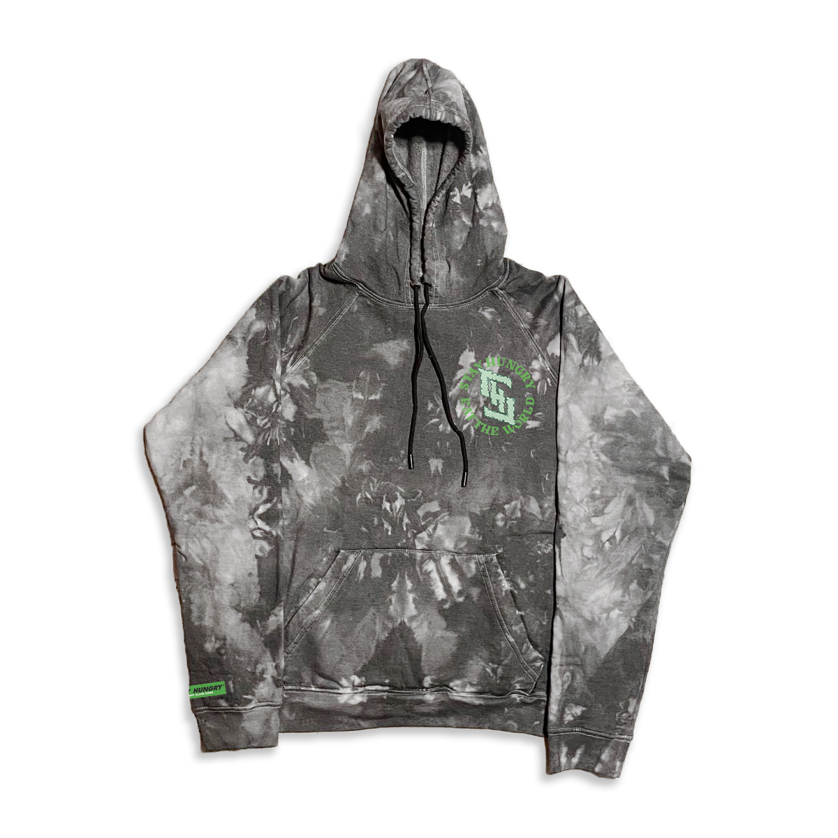 LIFTING N' BAKING - Premium Hoodie Raglan (Tie Dye)