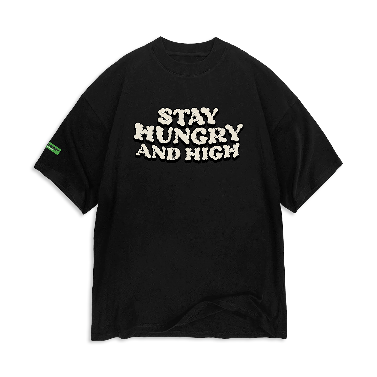 REST DAY - Premium Oversize Tee (HEAVYWEIGHT - Black)
