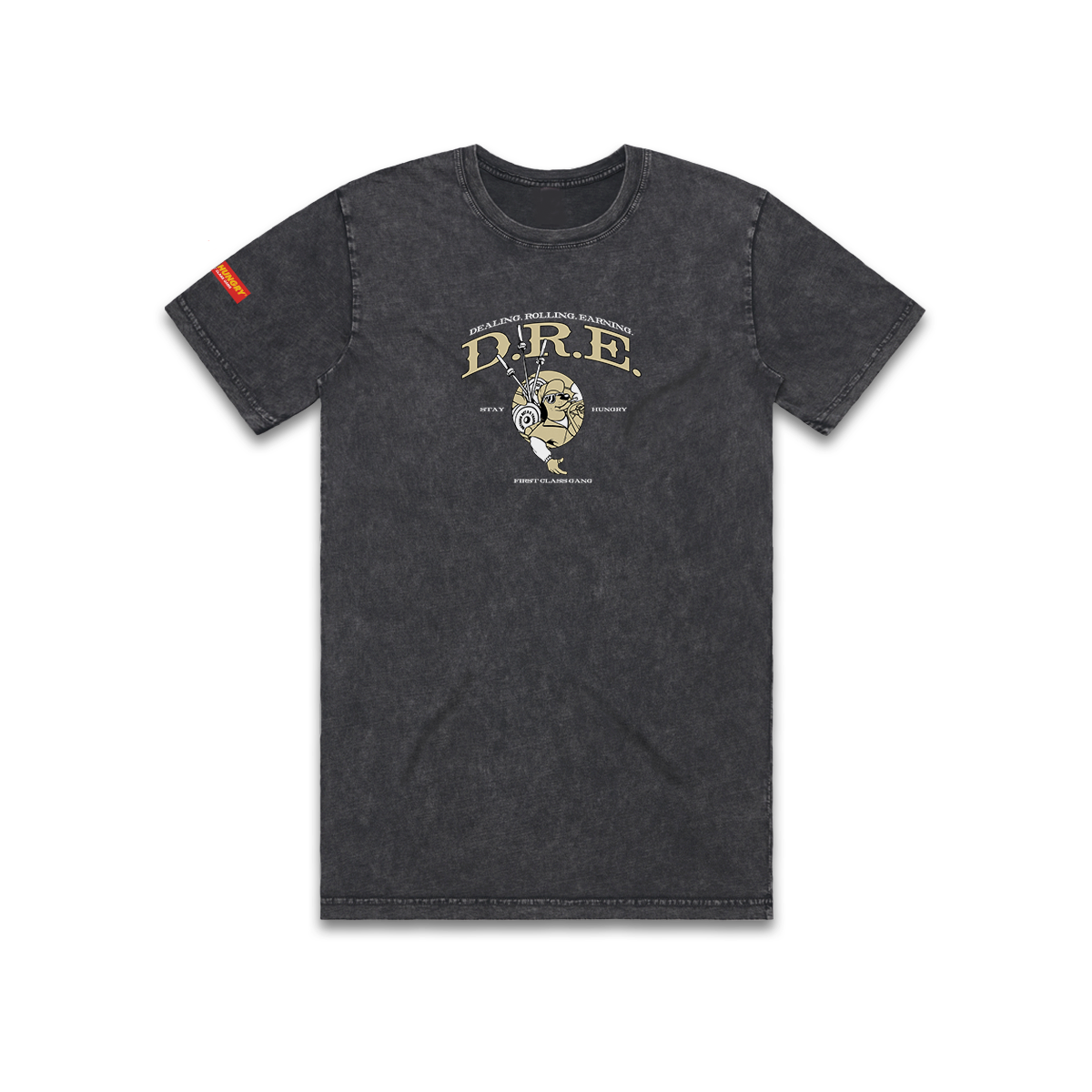 LA CRÓNICA 4:20 - Premium Regular Tee (Black - Mineral Dye)