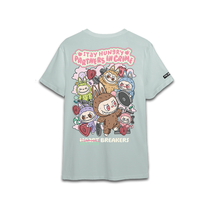 PARTNERS IN CRIME (LABUBU) - Premium Regular Tee (Aqua)