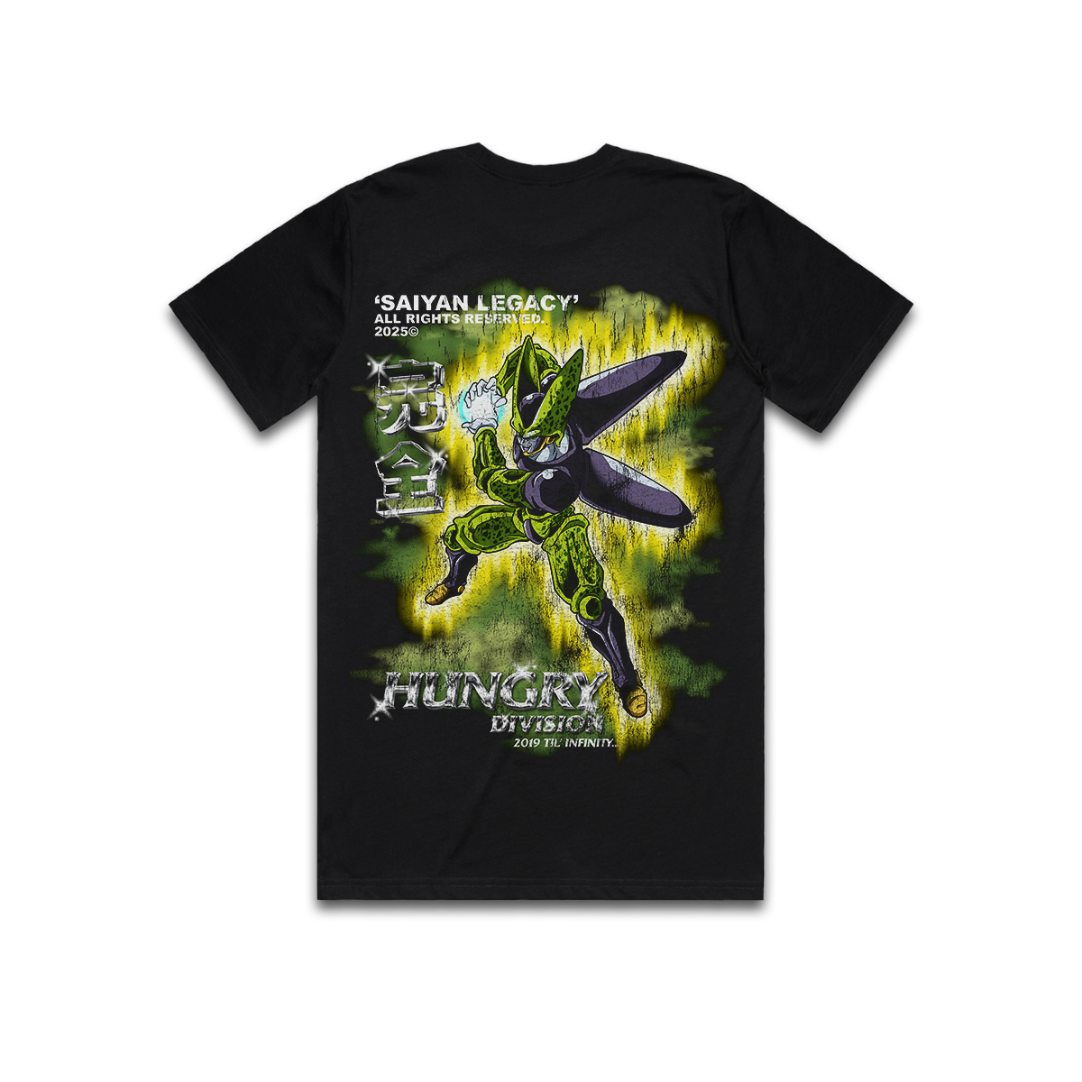 SAIYAN LEGACY - PERFECTION - Premium Regular Tee (Black)
