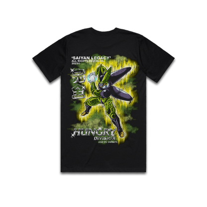 SAIYAN LEGACY - PERFECTION - Premium Regular Tee (Black)