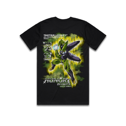 SAIYAN LEGACY - PERFECTION - Premium Regular Tee (Black)
