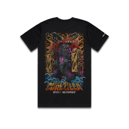 CURLZILLA - Premium Regular Tee (Black)