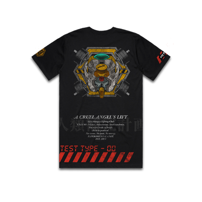 A CRUEL ANGEL´S LIFT - UNIT 00 - Premium Regular Tee (Black)