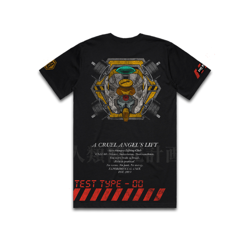 A CRUEL ANGEL´S LIFT - UNIT 00 - Premium Regular Tee (Black)