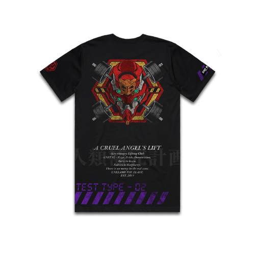 A CRUEL ANGEL´S LIFT - UNIT 02 - Premium Regular Tee (Black)