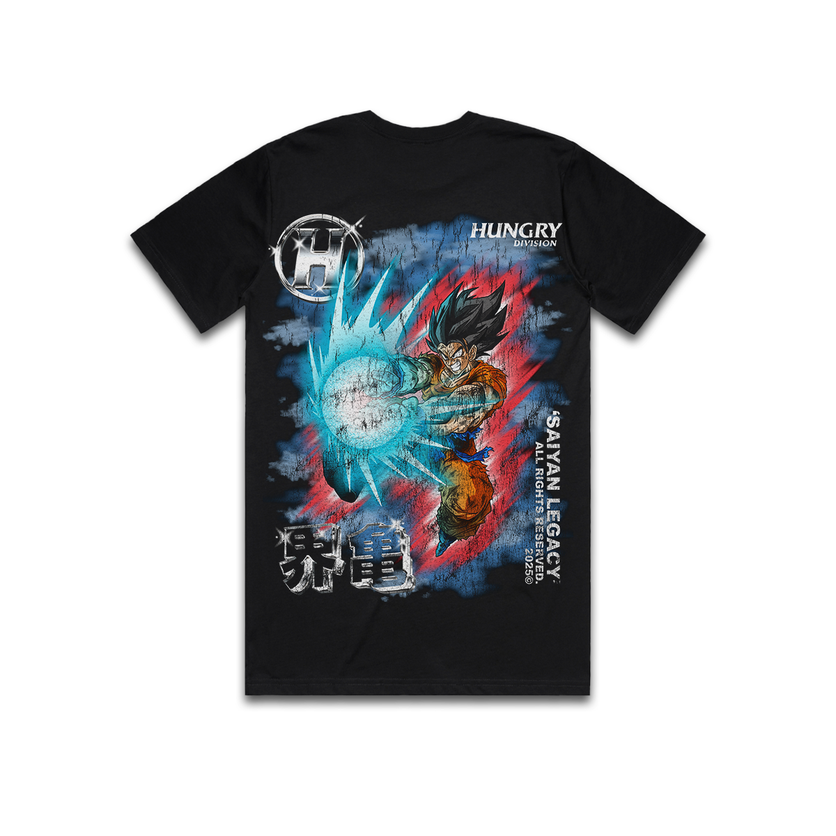 SAIYAN LEGACY - AWAKENING - Premium Regular Tee (Black)