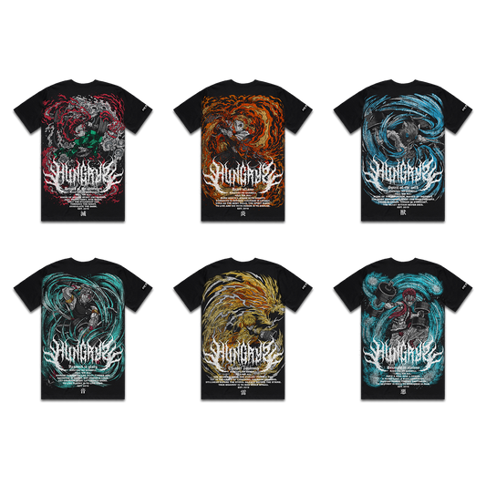 KIMETSU NO BARBELL - Premium Regular Tee - Box Set (Black)