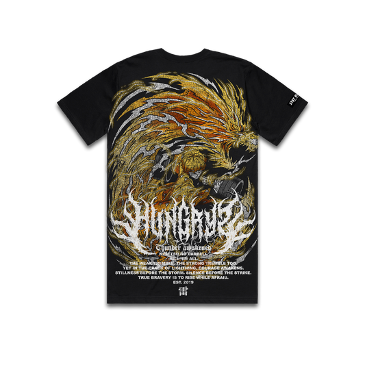 KIMETSU NO BARBELL - THUNDER AWAKENED - Premium Regular Tee (Black)