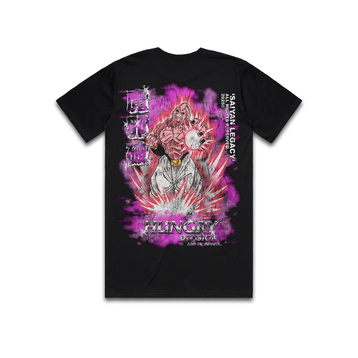 SAIYAN LEGACY - CHAOS - Premium Regular Tee (Black)