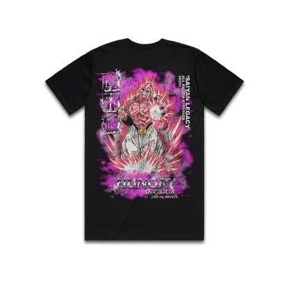SAIYAN LEGACY - CHAOS - Premium Regular Tee (Black)