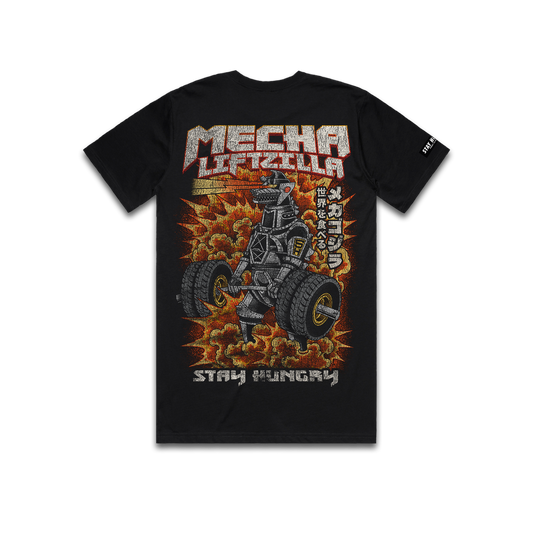 MECHA LIFTZILLA - Premium Regular Tee (Black)