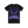 DOMINATION (Purple) - Premium Regular Tee (Black)