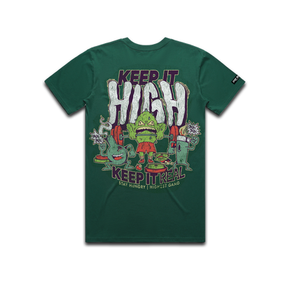 KEEP IT HIGH - Premium Regular Tee (Jade)