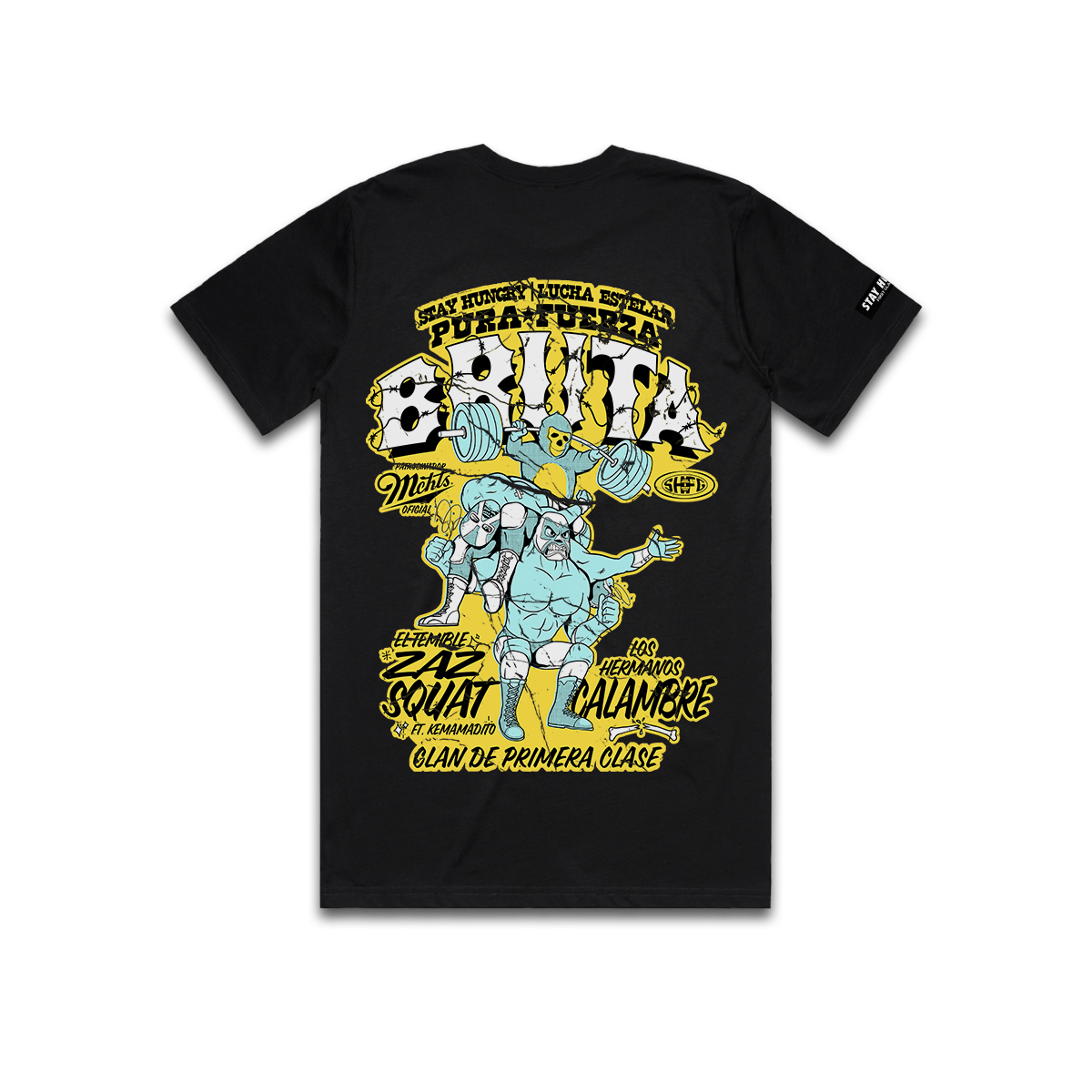 PURA FUERZA BRUTA - Premium Regular Tee (Black)