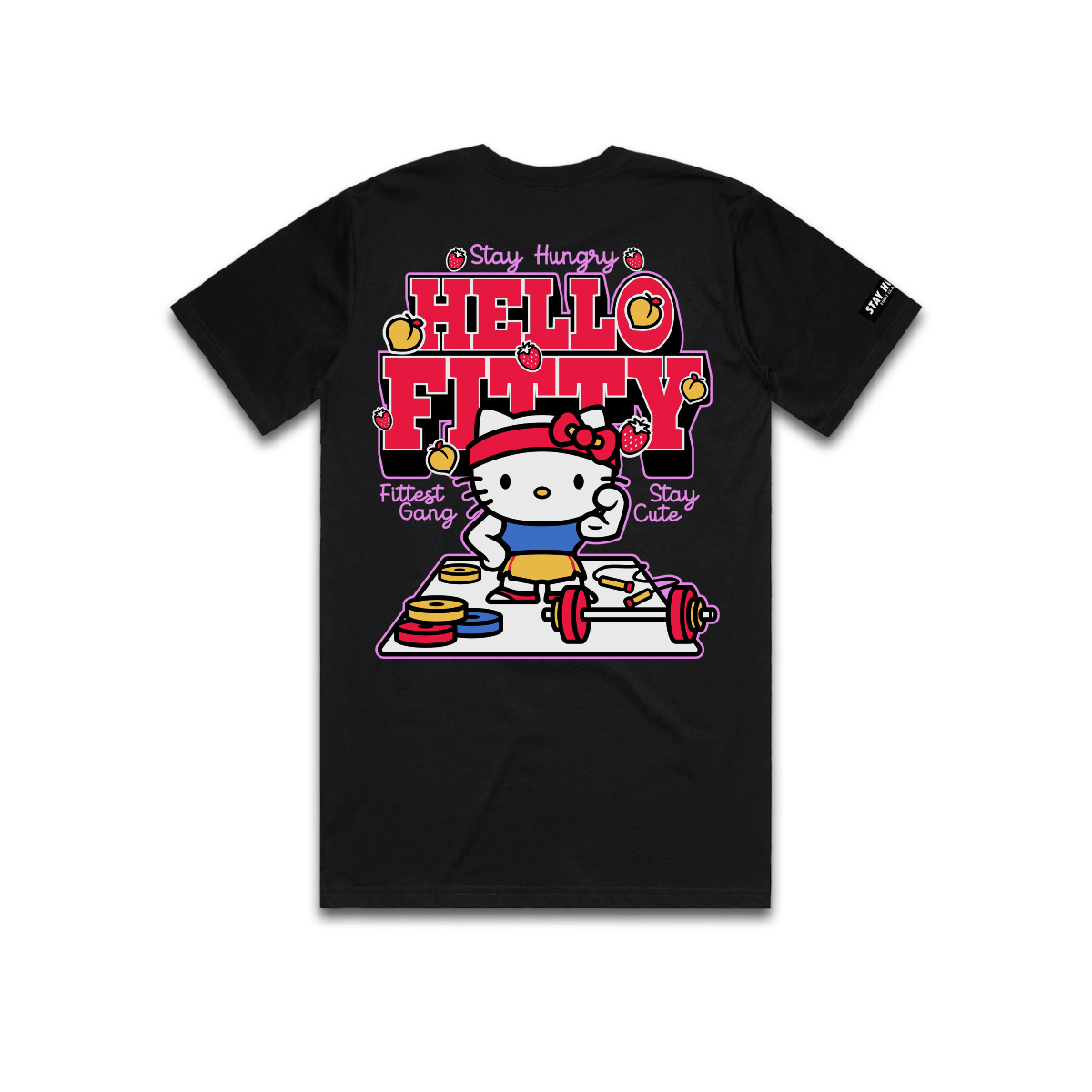 PREVENTA - HELLO FITTY - Premium Regular Tee (Black)