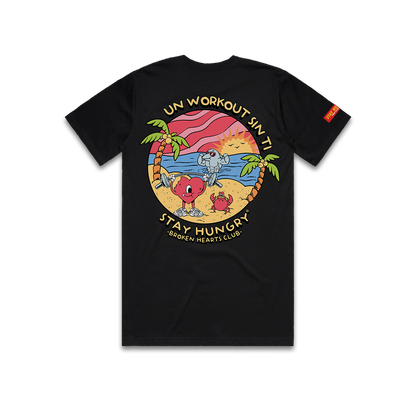 UN WORKOUT SIN TI - Premium Regular Tee (Black)