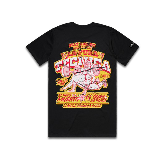 LA PURA TÉCNICA - Premium Regular Tee (Black)