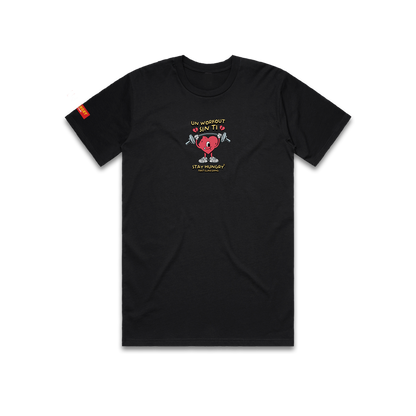 UN WORKOUT SIN TI - Premium Regular Tee (Black)