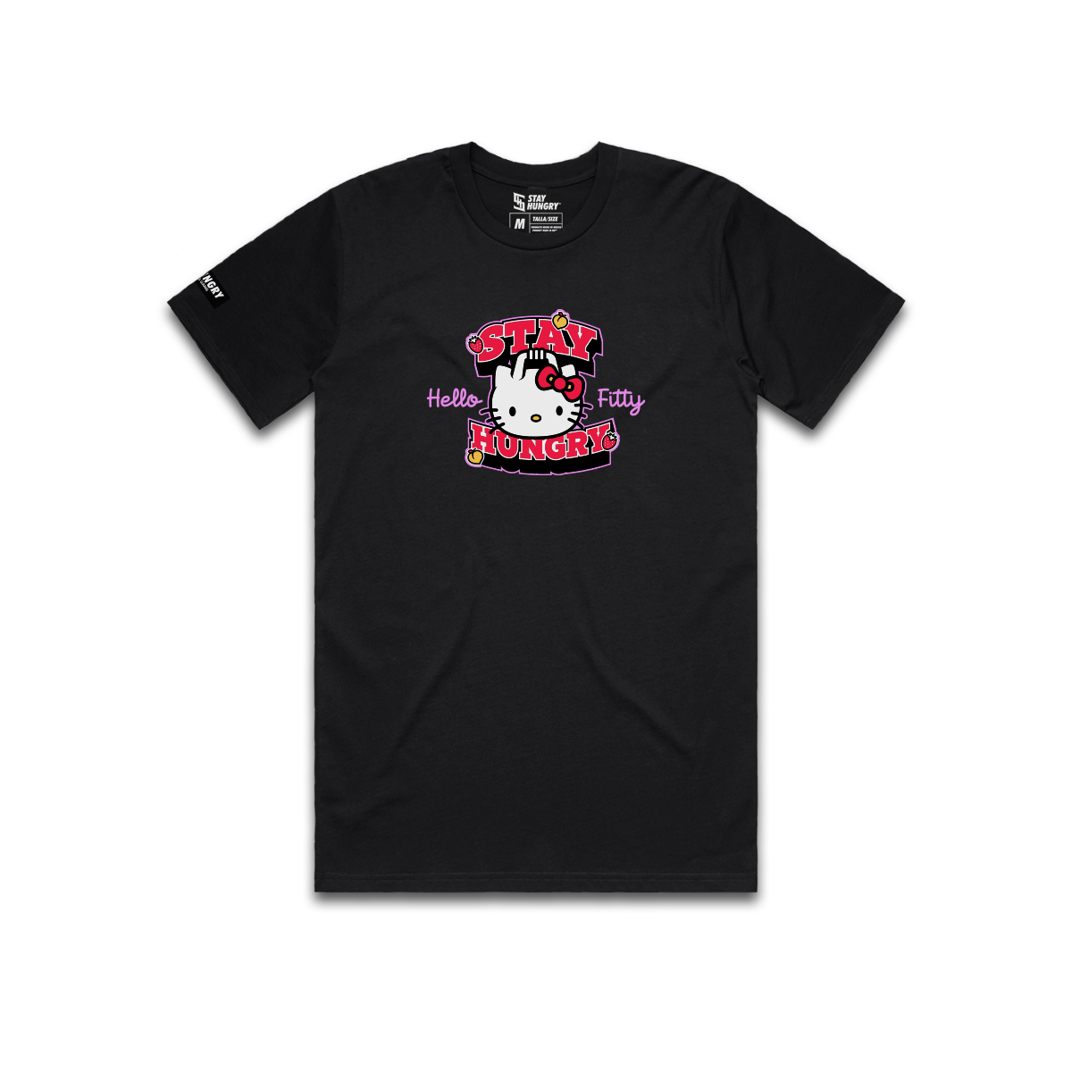 PREVENTA - HELLO FITTY - Premium Regular Tee (Black)
