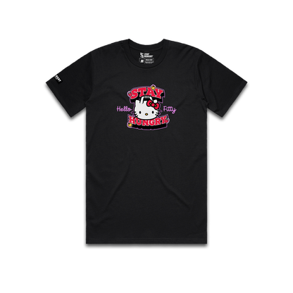 PREVENTA - HELLO FITTY - Premium Regular Tee (Black)