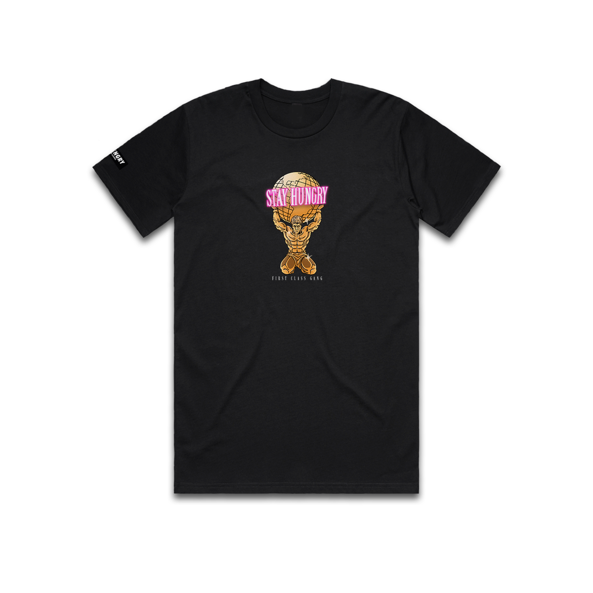 THE WORLD IS YOURS - Premium Regular Tee (Black)