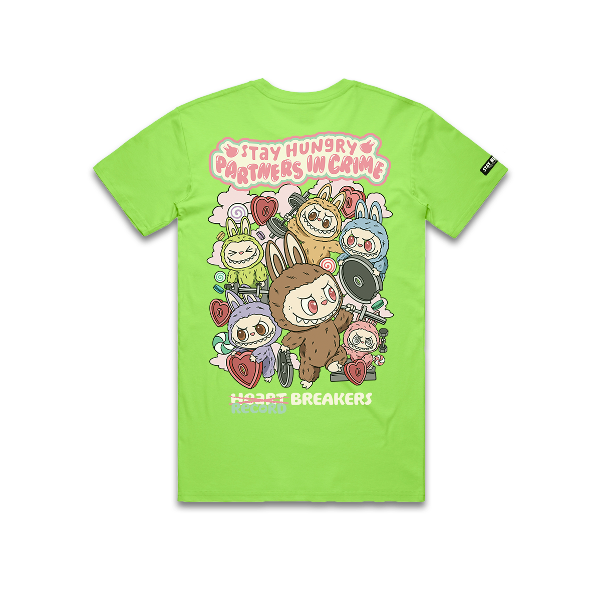 PARTNERS IN CRIME (LABUBU) - Premium Regular Tee (Lemon)