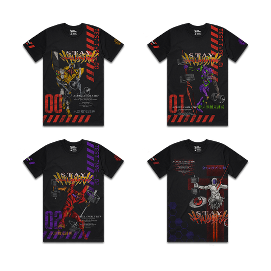 A CRUEL ANGEL´S LIFT - Premium Regular Tee - Box Set (Black)