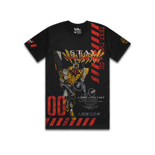 A CRUEL ANGEL´S LIFT - UNIT 00 - Premium Regular Tee (Black)