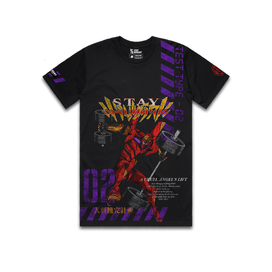 A CRUEL ANGEL´S LIFT - UNIT 02 - Premium Regular Tee (Black)