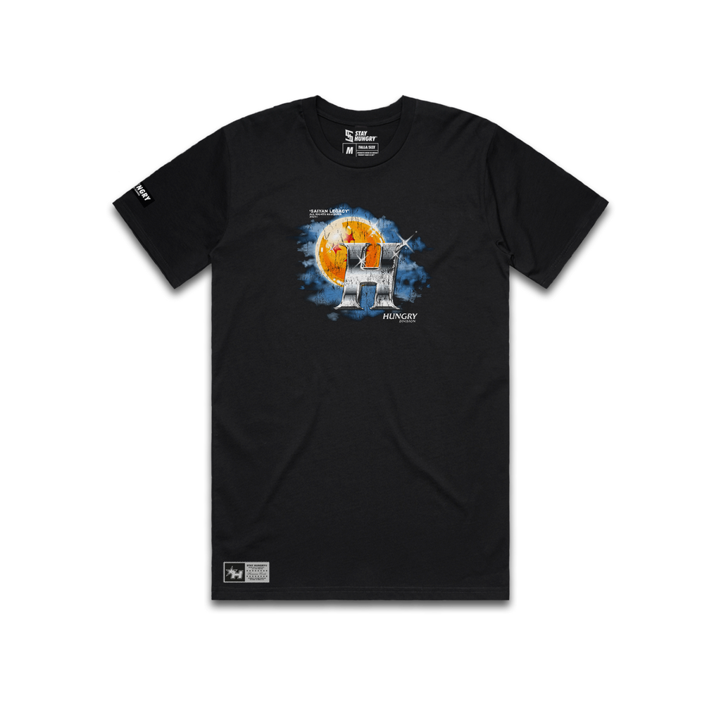 SAIYAN LEGACY - AWAKENING - Premium Regular Tee (Black)