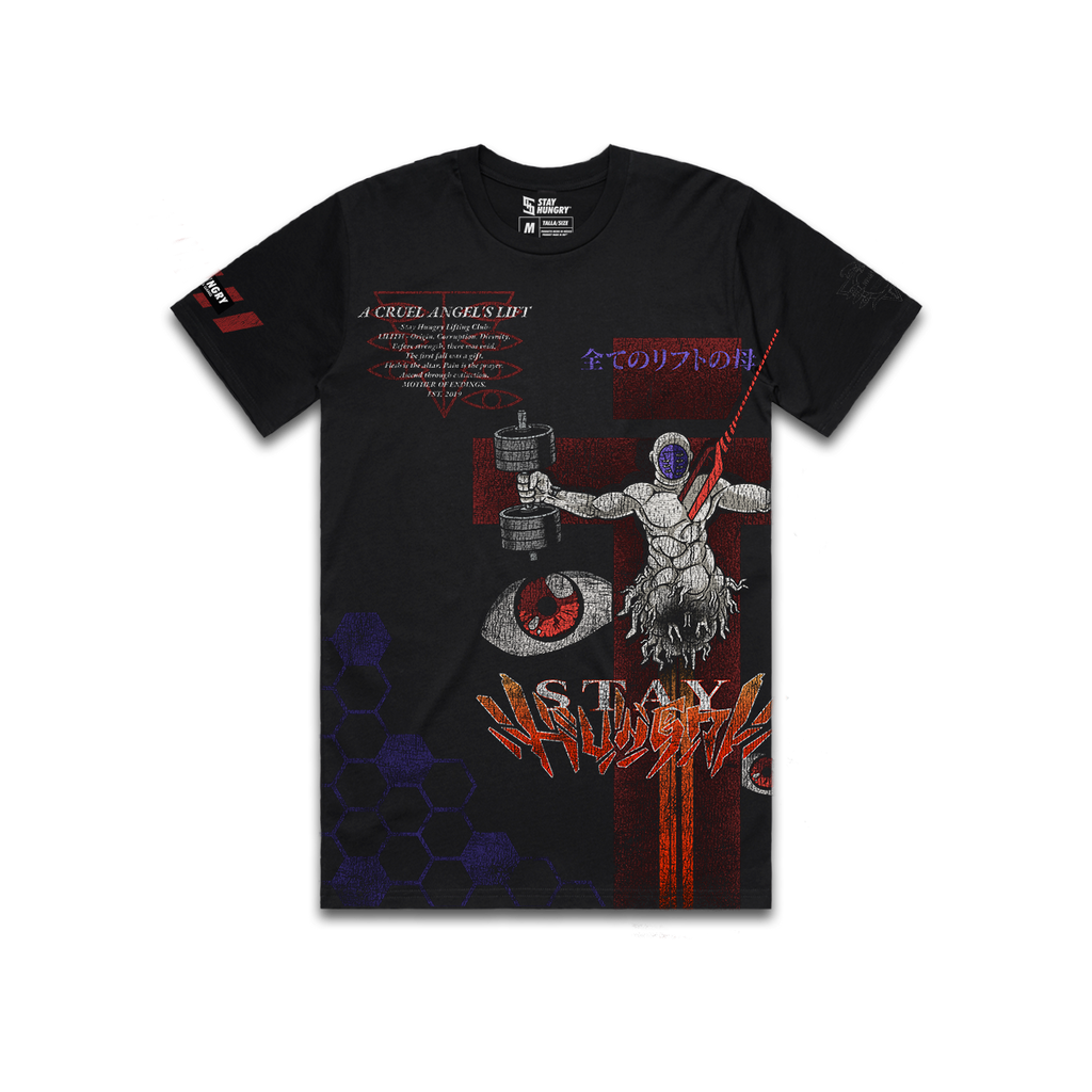 A CRUEL ANGEL´S LIFT - LILITH - Premium Regular Tee (Black)
