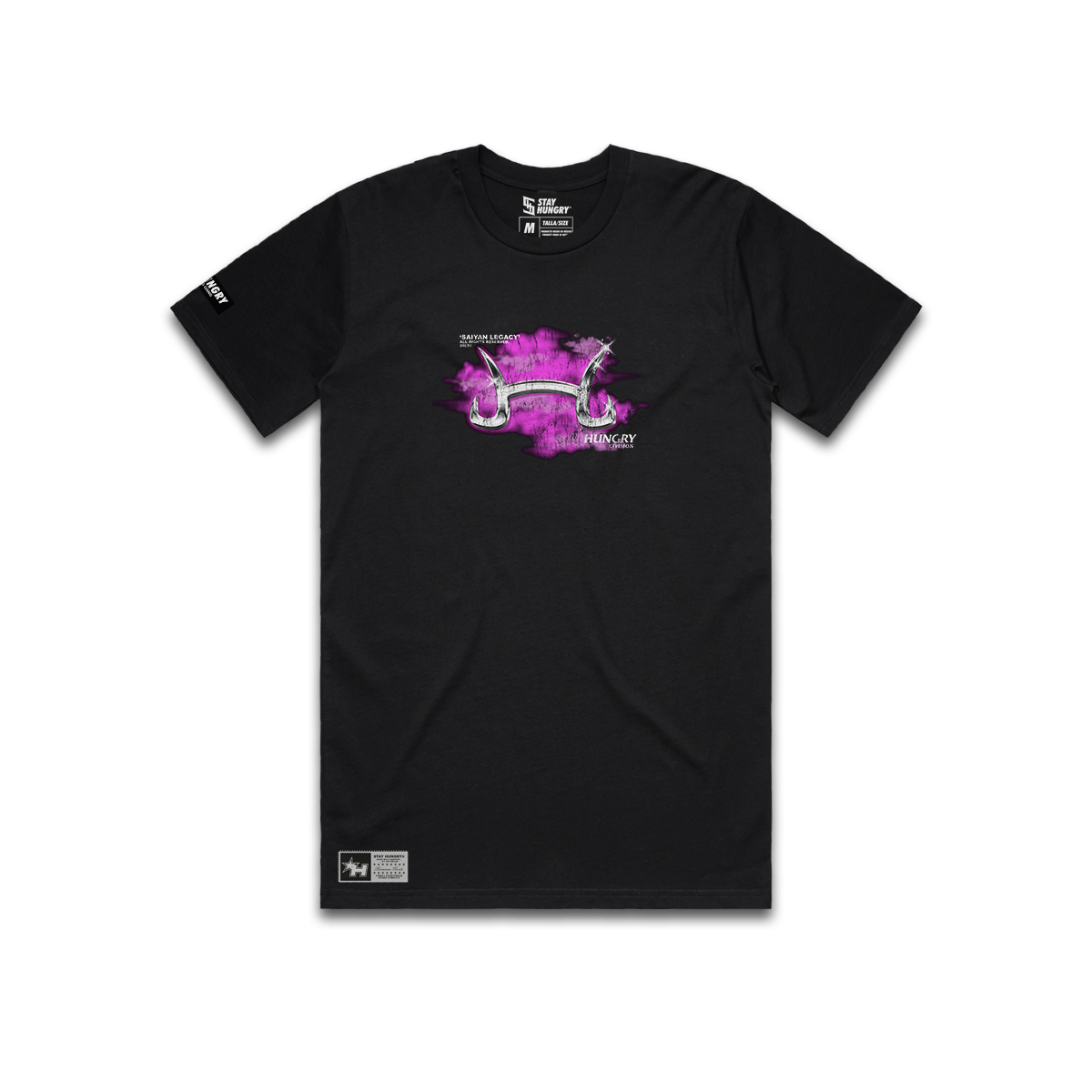 SAIYAN LEGACY - CHAOS - Premium Regular Tee (Black)