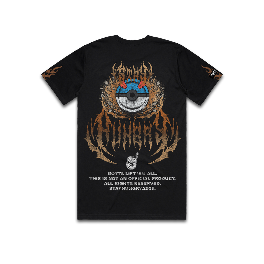 GOTTA LIFT 'EM ALL - FIGHTING - Premium Regular Tee (Black)