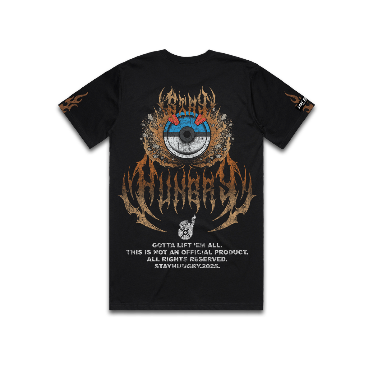GOTTA LIFT 'EM ALL - FIGHTING - Premium Regular Tee (Black)