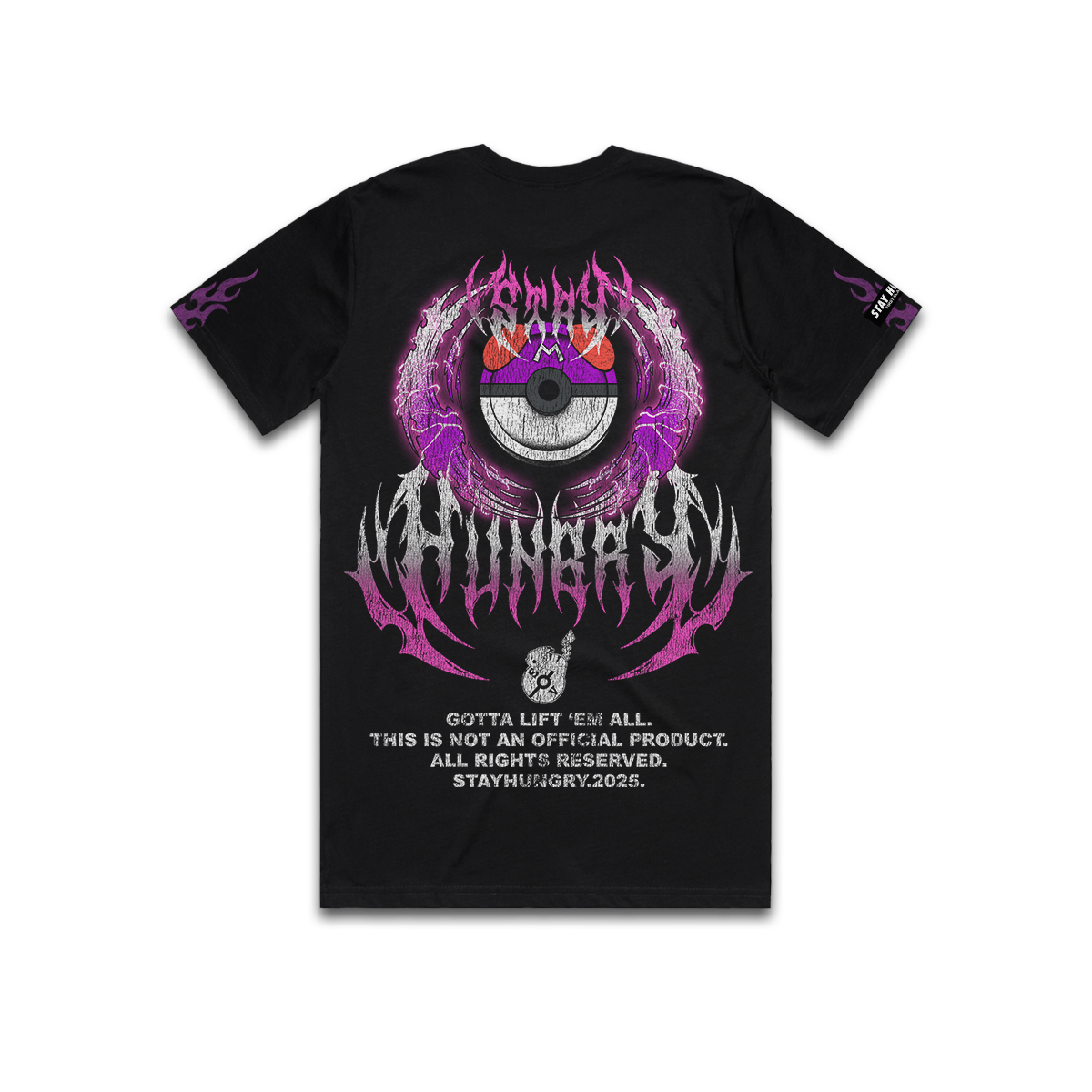 GOTTA LIFT 'EM ALL - PSYCHIC - Premium Regular Tee (Black)