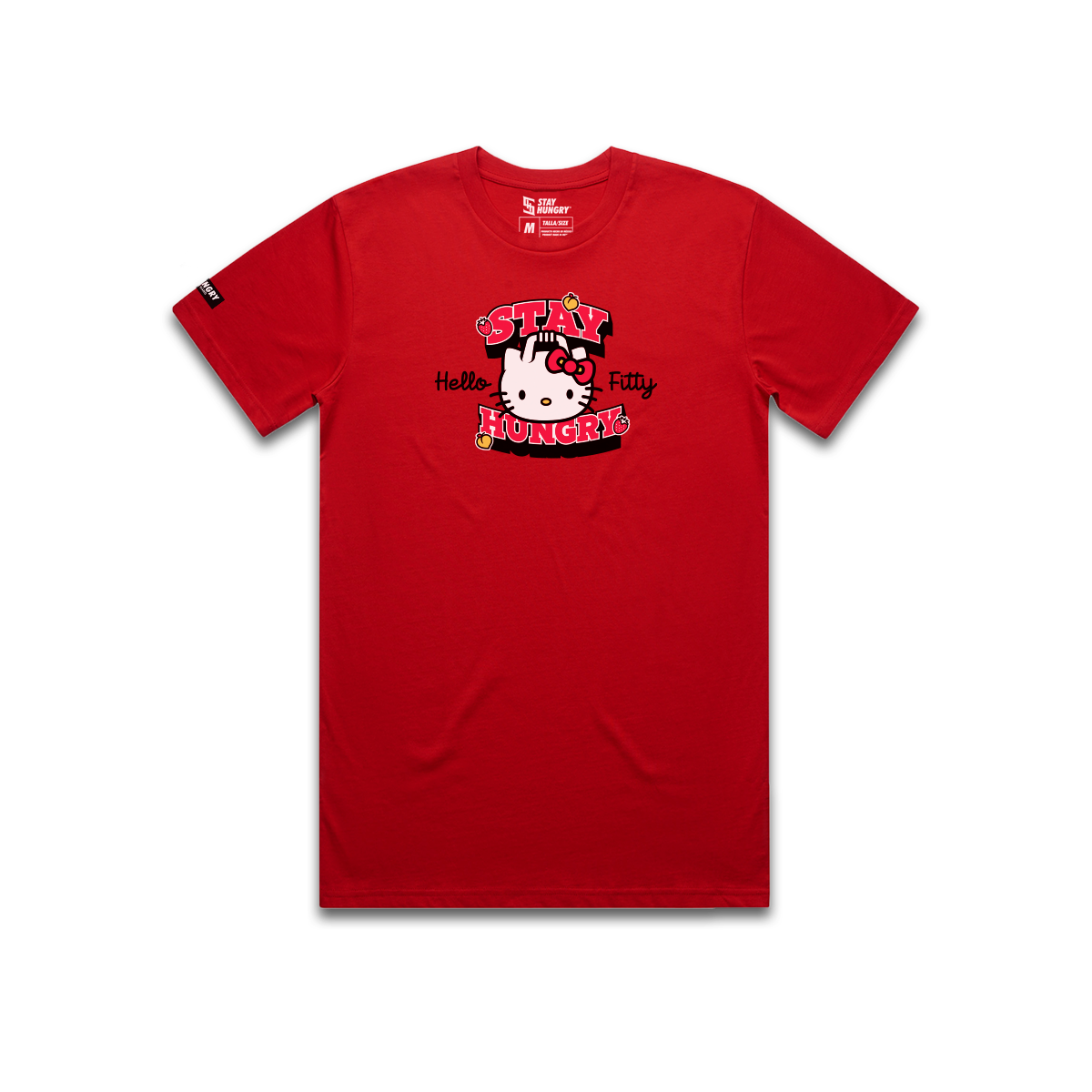PREVENTA - HELLO FITTY - Premium Regular Tee (Red)