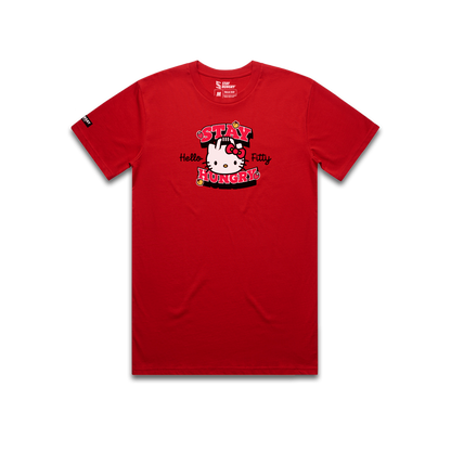 PREVENTA - HELLO FITTY - Premium Regular Tee (Red)