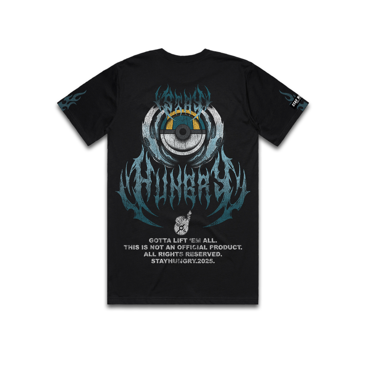GOTTA LIFT 'EM ALL - SLEEP - Premium Regular Tee (Black)