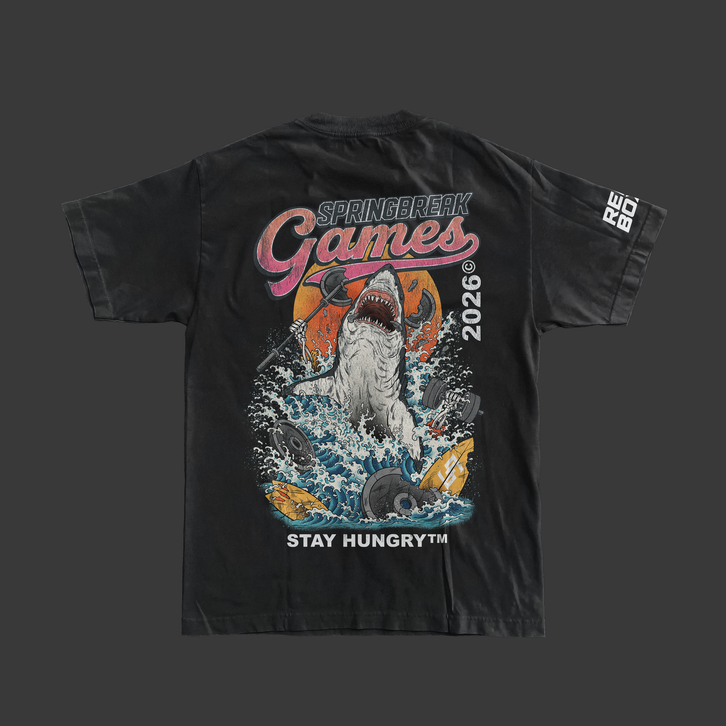SBG 2026 - Premium Oversize Tee (HEAVYWEIGHT - Black)