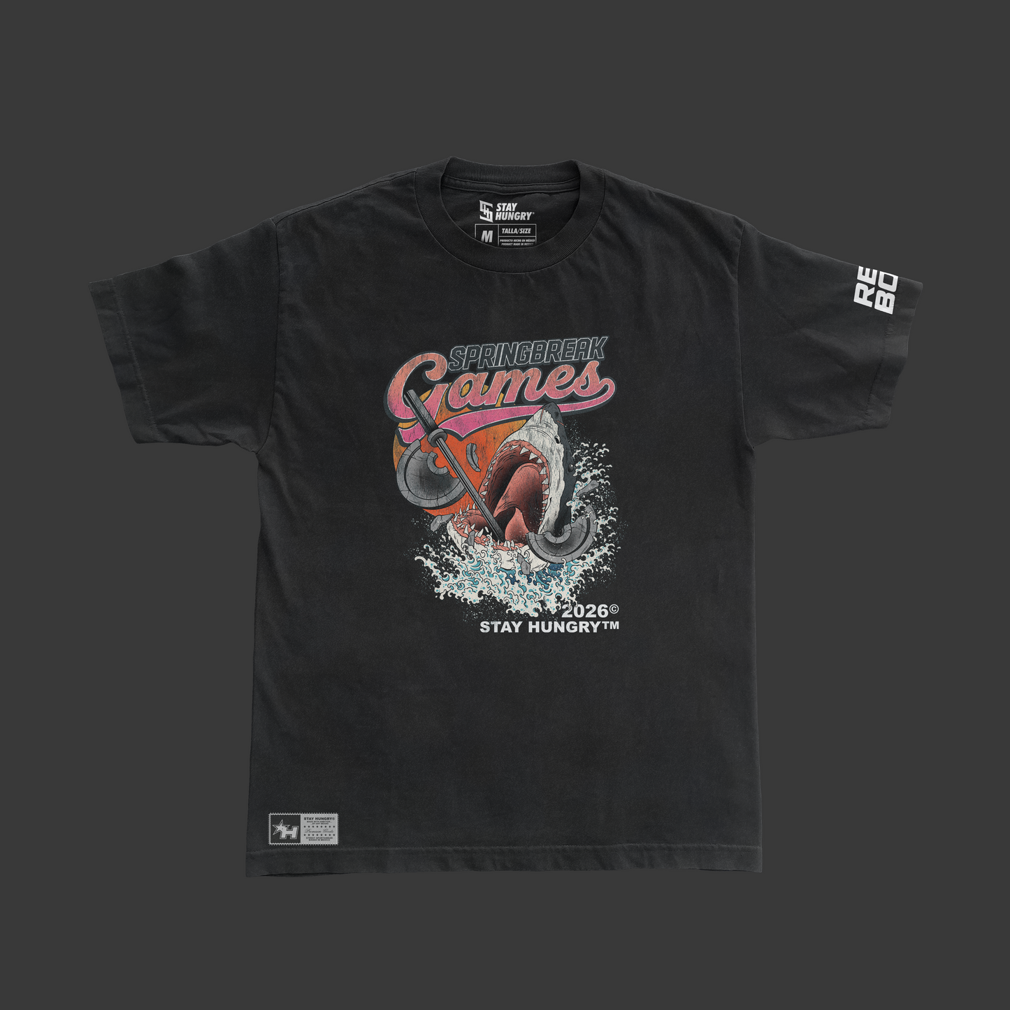 SBG 2026 - Premium Oversize Tee (HEAVYWEIGHT - Black)