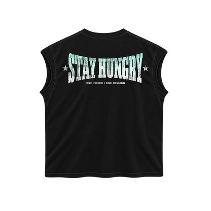 SMALL DICK, BIG LIFTS - Premium Oversize Tank Cut-Off (HEAVYWEIGHT - Black)
