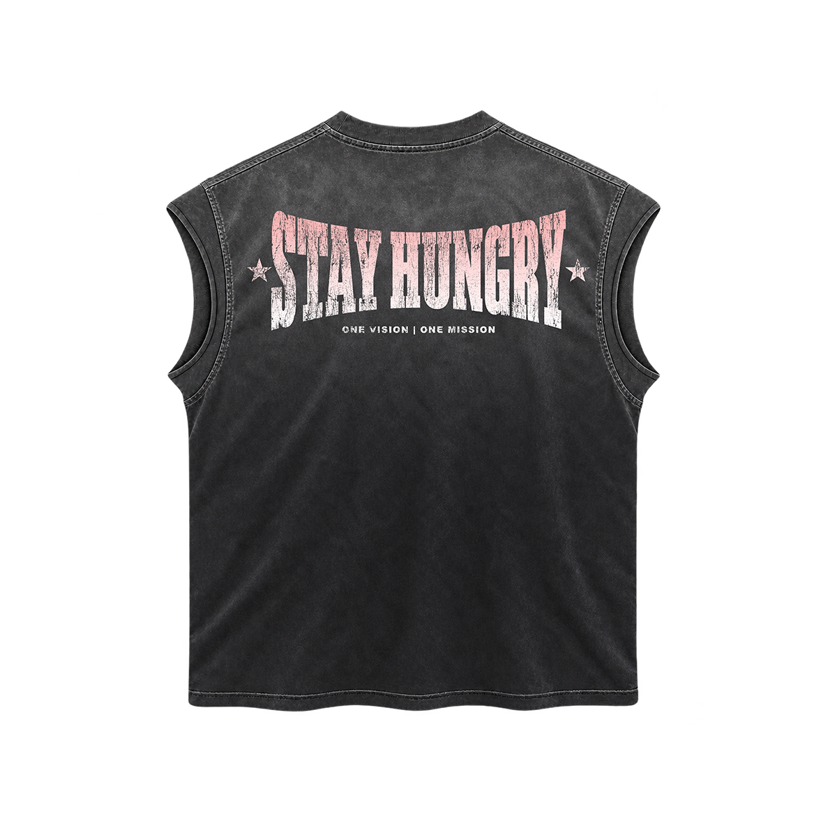 SMALL DICK, BIG LIFTS - Premium Oversize Tank Cut-Off (HEAVYWEIGHT - Black Sun Fade)