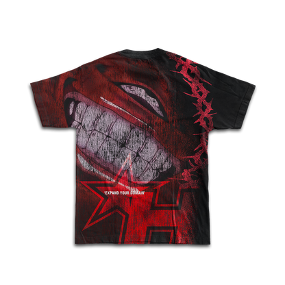 PREVENTA - EXPAND YOUR DOMAIN - MALEVOLENT REIGN - Premium Oversize Tee (HEAVYWEIGHT - Black)
