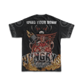 EXPAND YOUR DOMAIN - MALEVOLENT SHRINE - Premium Semi Oversize Tee (HEAVYWEIGHT - Black)