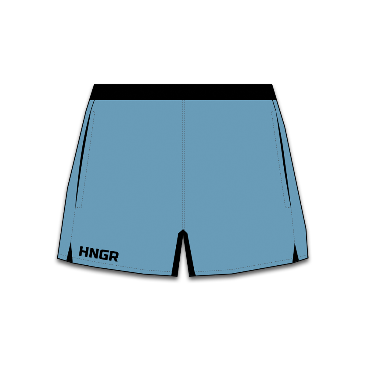 TRAINING SHORTS - H-001 (University Blue)